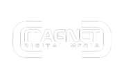 magnet digital media logo design